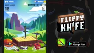 Flippy Knife - بازی جذاب و سرگرم کننده پرتاب چاقو