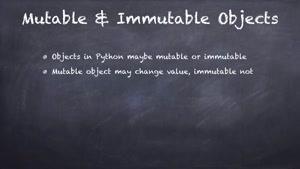 درمورد immutable & mutable در پایتون - 21 