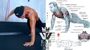 آموزش تمرین بدنسازی برای عضلات سینه و سرشانه