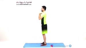تمرینات ورزشی برای تناسب اندام با توپ جیمبال و دمبل 