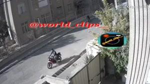 کیف قاپی از خانوم دوچرخه سوار در اسلامشهر تهران!