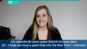 آموزش آلمانی - تبریک گفتن سال نو