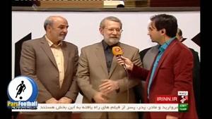 گفتگوی زنده یاسر اشراقی با دکتر علی لاریجانی رییس مجلس شورای اسلامی  