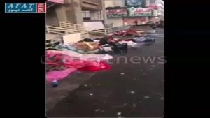 معترضین عراقی که شبها در خیابانها می خوابند و خیابانها رو ترک نمیکنن!