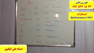 آموزش 100 تضمینی زبان آلمانی دراهواز ـ استاد علی کیانپور