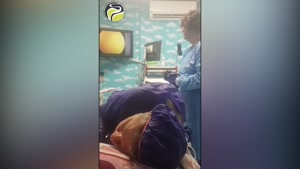 فیلم کولونوسکوپی روده به علت دردهای شکمی نامعلوم