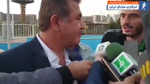 حمید استیلی: به ما گفته‌اند که به علت آلودگی هوا بازی‌ استقلال و سپاهان لغو می‌شود + ویدیو