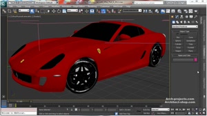 آموزش رندرینگ خودرو با Vray در 3ds max