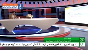 سوتی عادل فردوسی پور در برنامه نود 