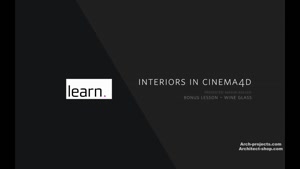 آموزش طراحی صحنه داخلی در Cinema 4D