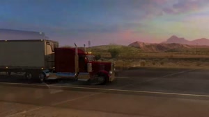ویدیو زیبای بازی American Truck Simulator