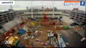 تایم لپس زیبا از ساخت استادیوم جدید تاتنهام