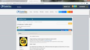 citadelbux review site PTC 2019-is legit