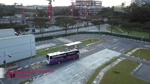 Namasha.com - نخستین اتوبوس الکتریکی خودران دنیا آزمایش می شود