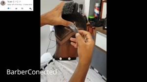 💈✂️ آموزش طرح های جالب و خاص روی موی سر 