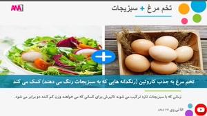 خوراکی های ترکیبی برای کاهش وزن
