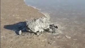 سرعت جالب پیشروی آب در دریاچه ارومیه