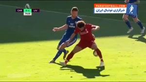 جیمز میلنر مانع پنالتی زدن محمد صلاح شد!