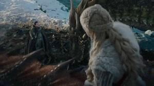 نماشا - اولین اژدها سواری جان اسنو در بازی تاج و تخت (Game of Thrones)
