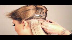 آموزش اکستنشن مو  - اکستنشن موی مصنوعی و طبیعی - زیبایی سنتر