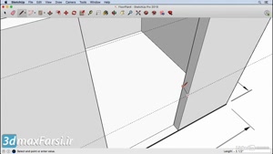 صفر تا صد مدلسازی اسکچاپ SketchUp 2019 Modeling Add doorways windows