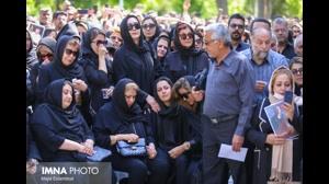 مراسم تشییع بهنام صفوی در اصفهان