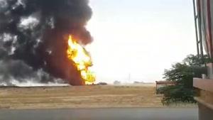 🎥ویدیویی از انفجار لوله نفت در خوزستان