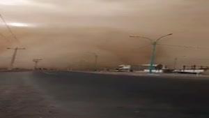 طوفان شن امروز در یزد