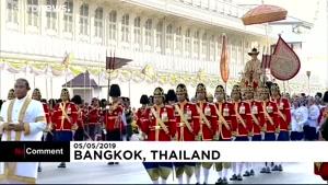 مراسم تاجگذاری پادشاه تایلند