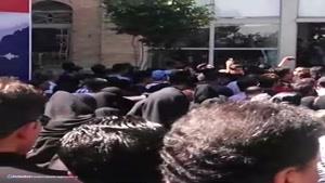 فیلم مراسم تدفین بهنام صفوی خواننده پاپ در اصفهان