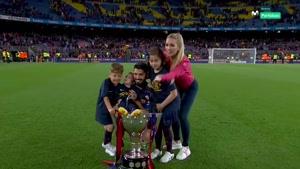 دانلود مراسم جشن قهرمانی بارسلونا در لالیگا 2018-2019