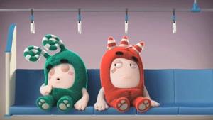 انیمیشن Oddbods - فیوز و زی در قطار