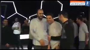 رقابت فوتبالی خداداد عزیزی و فروغی، مدیر شبکه۳ در پشت صحنه برنامه ستار