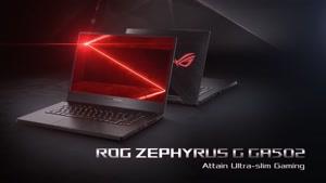 لپ تاپ گیمینگ Asus Zephyrus GA502DU با ترکیب Ryzen/GTX معرفی شد