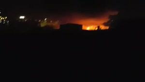 29 مصدوم در حادثه آتش سوزی بازار بزگ تبریز