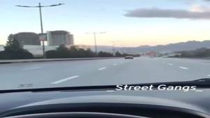 کورس خودروهای لوکس میلیاردی در بزرگراه دستجردی اصفهان