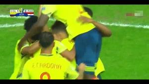 خلاصه بازی کلمبیا 1  پاراگوئه 0