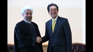 دیدار رئیس جمهوری اسلامی ایران و نخست وزیر ژاپن