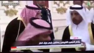 تحقیر پادشاه عربستان توسط قطر