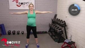 ۲۵ دقیقه تمرینات ورزشی برای خانم های باردار