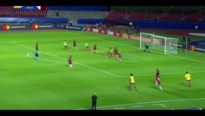 خلاصه بازی کلمبیا - قطر