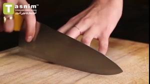 مهارت در استفاده از چاقو | فیلم آشپزی
