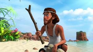 انیمیشن جزیره لاروها فصل اول قسمت چهار