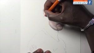 نقاشی فوق العاده از  چهره توبی الدرویرلد