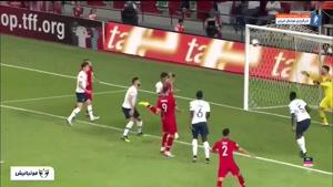 خلاصه بازی ترکیه 2-0 فرانسه مقدماتی یورو 2020
