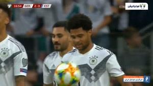 خلاصه بازی آلمان 8 - 0 استونی مقدماتی یورو 2020