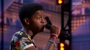 اجرای زیبای خواننده سیاه پوست در american got talent