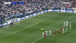نماشا - گل اول لیورپول به تاتنهام توسط محمد صلاح (پنالتی)