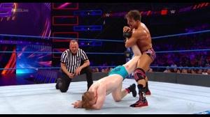 جک گلیجر در مقابل  چاد گابل در مسابقه 205 WWE 