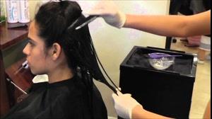 فیلم آموزش کراتینه  مو به روش برزیلی